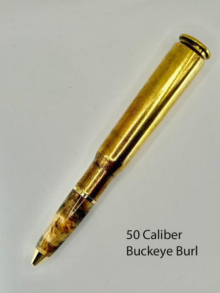 50 Caliber Machine Gun Bullet Cartridge Twist Pen